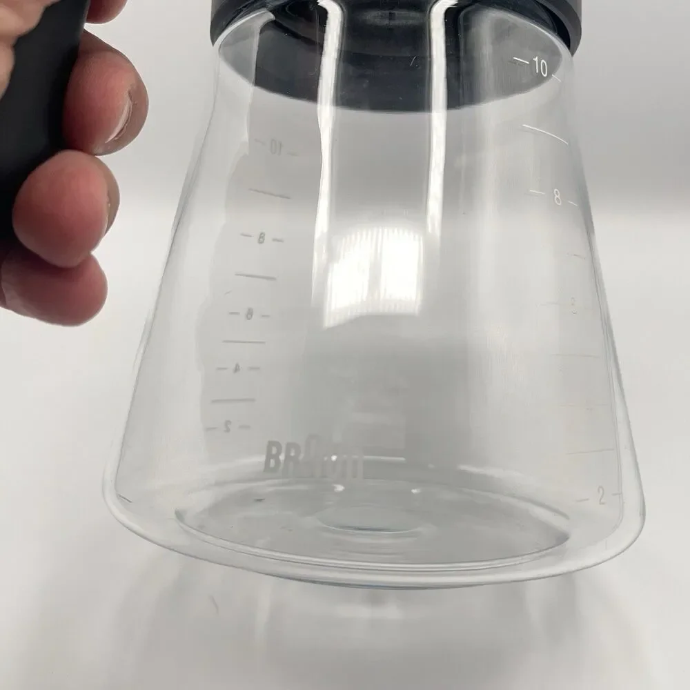 Braun MultiServe Replacement 10 Cup Glass Carafe KF9050 KF9070 KF9150 KF9170